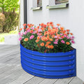 Cobalt Blue Raised Garden Bed T1555