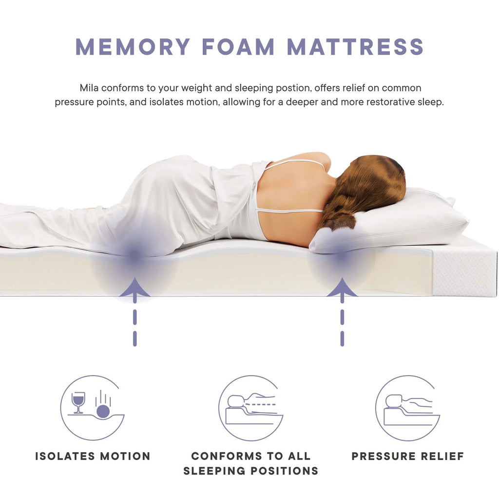 Twin Foam Mattress Set of 2 Q154469