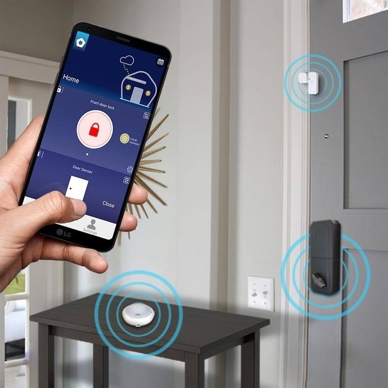 Satin Nickel Smart Lock and Deadbolt Y226404