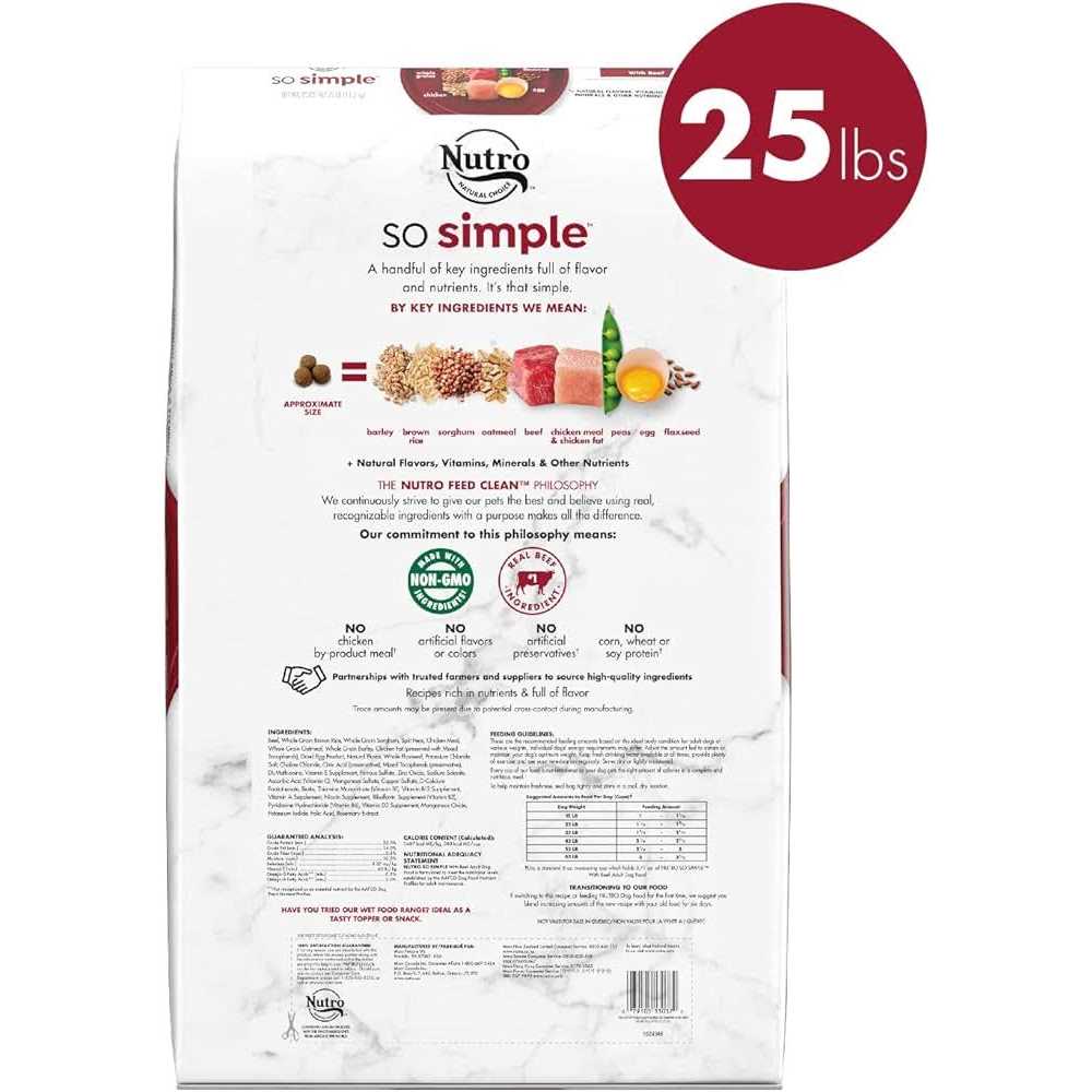 Beef Adult Dry Dog Food Y80299