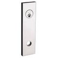Pair of Single Cylinder Keyed Entry Door Rosettes Polished Nickel A237193