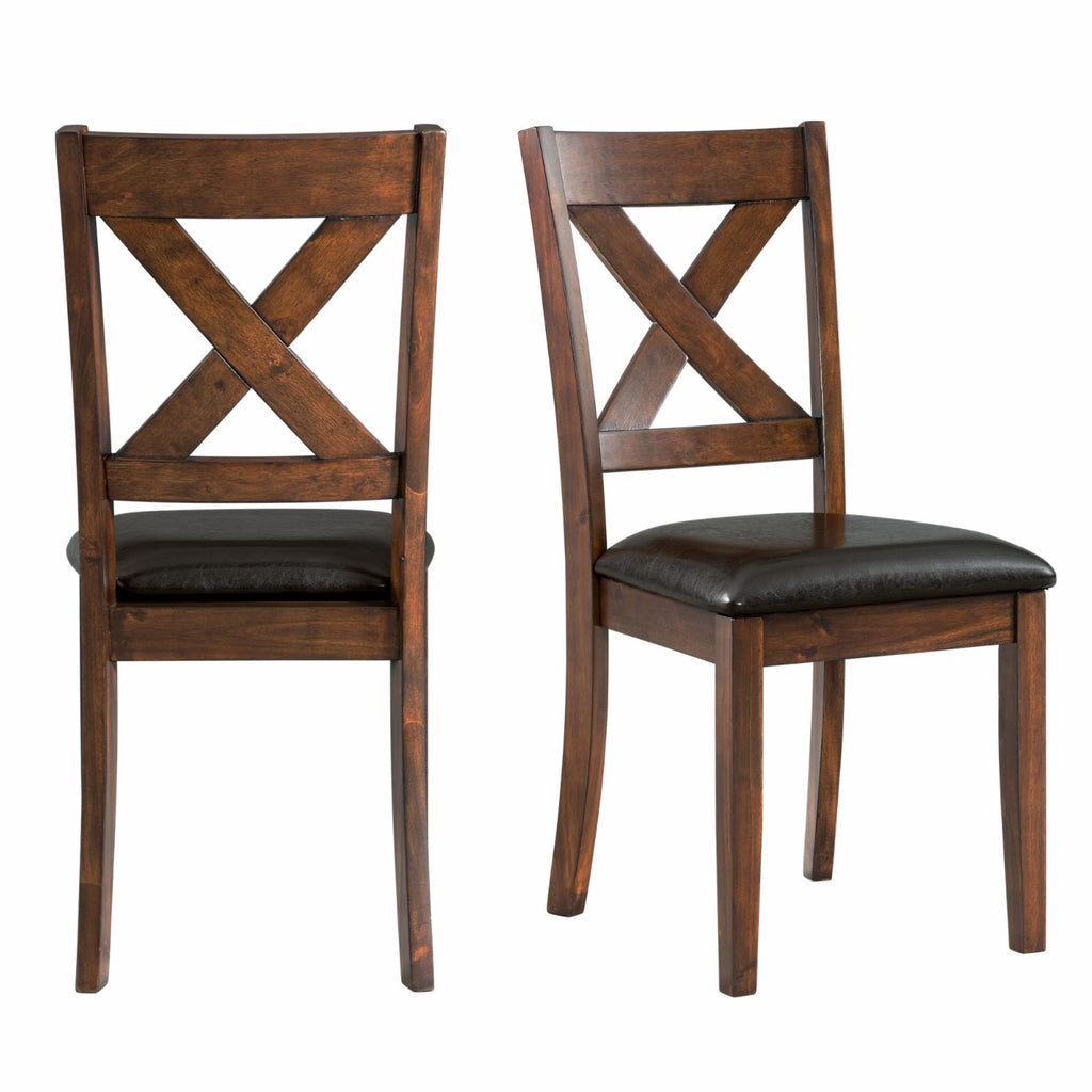 Cherry Side Chair Set A626879
