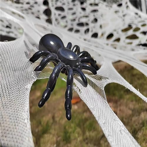4 lb Giant Elastic Spider Web Halloween Decoration H681