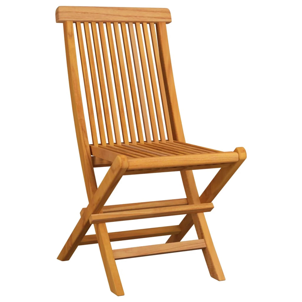 Patio Chairs with Cushions 6 pcs Solid Teak Wood N333