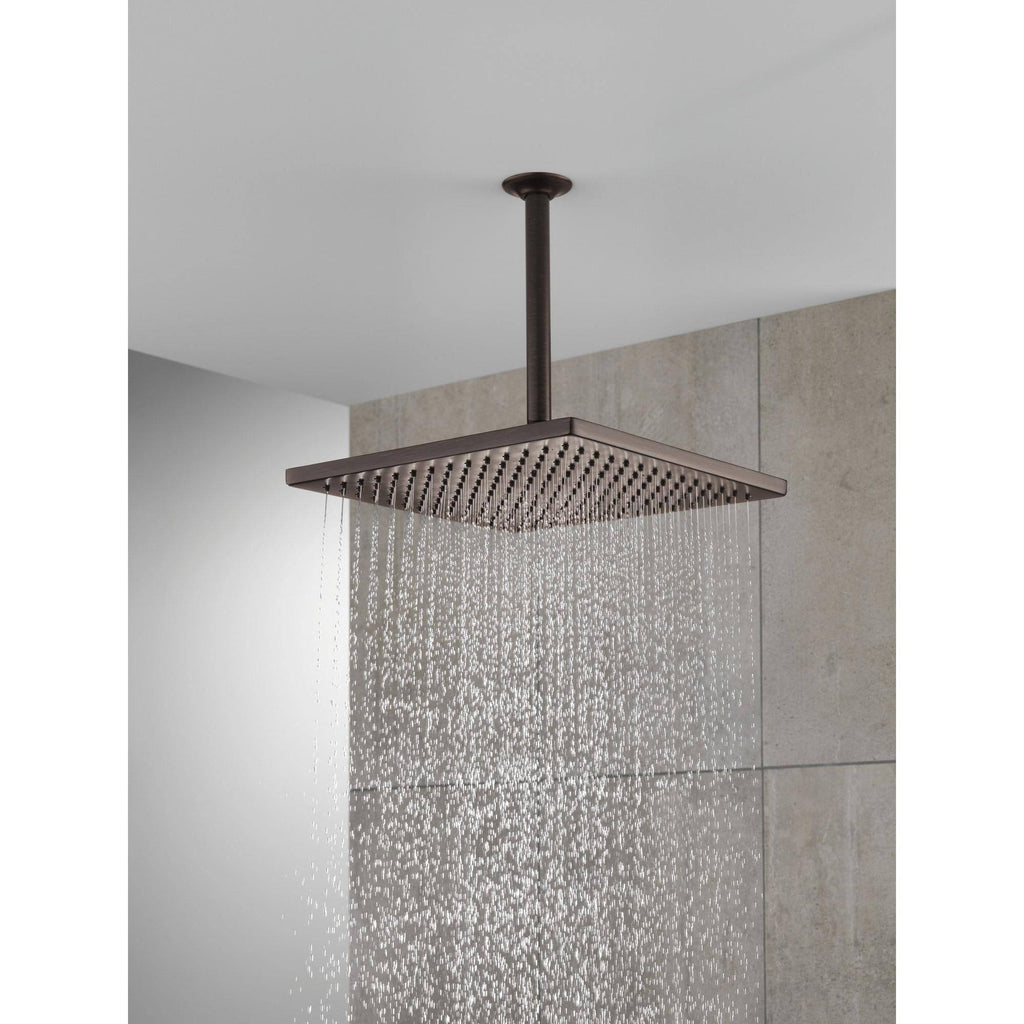 Polished Nickel Metal Raincan Shower Head X112555