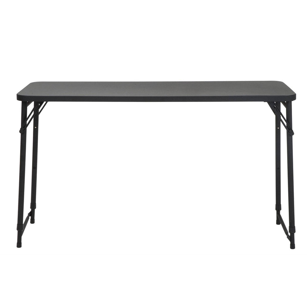 Adjustable Height PVC Top Table Black I78628