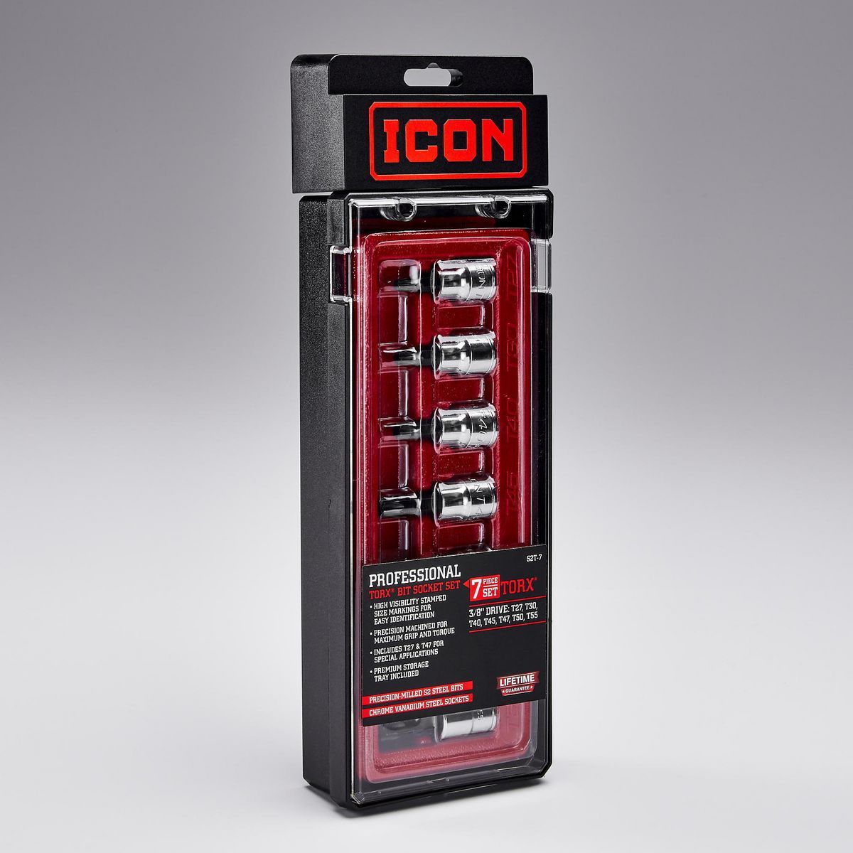 3/8 in. Drive TORX Bit Socket Set, 7-Piece H493333