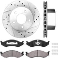 Brake Disc Rotors with Brake Pads and Clips I613