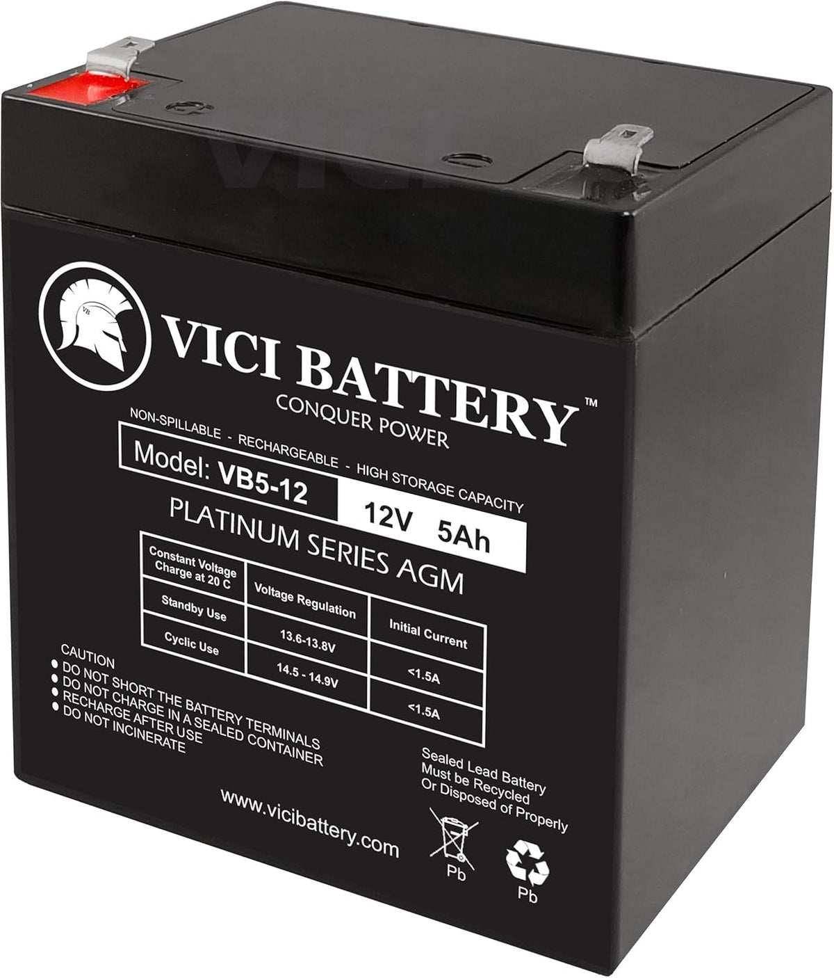 12V 5AH SLA Battery 3 Pack M756