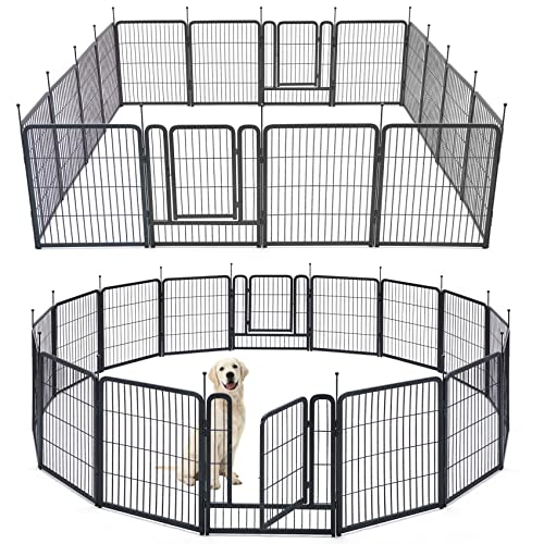40" Height 16 Panels Dog Playpen X781
