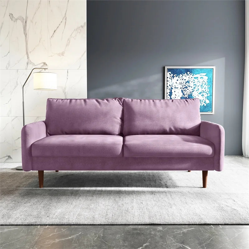 Purple Velvet Sofa H457519