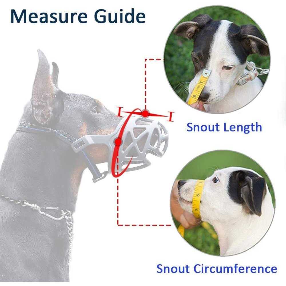 Breathable Basket Dog Muzzle G8974