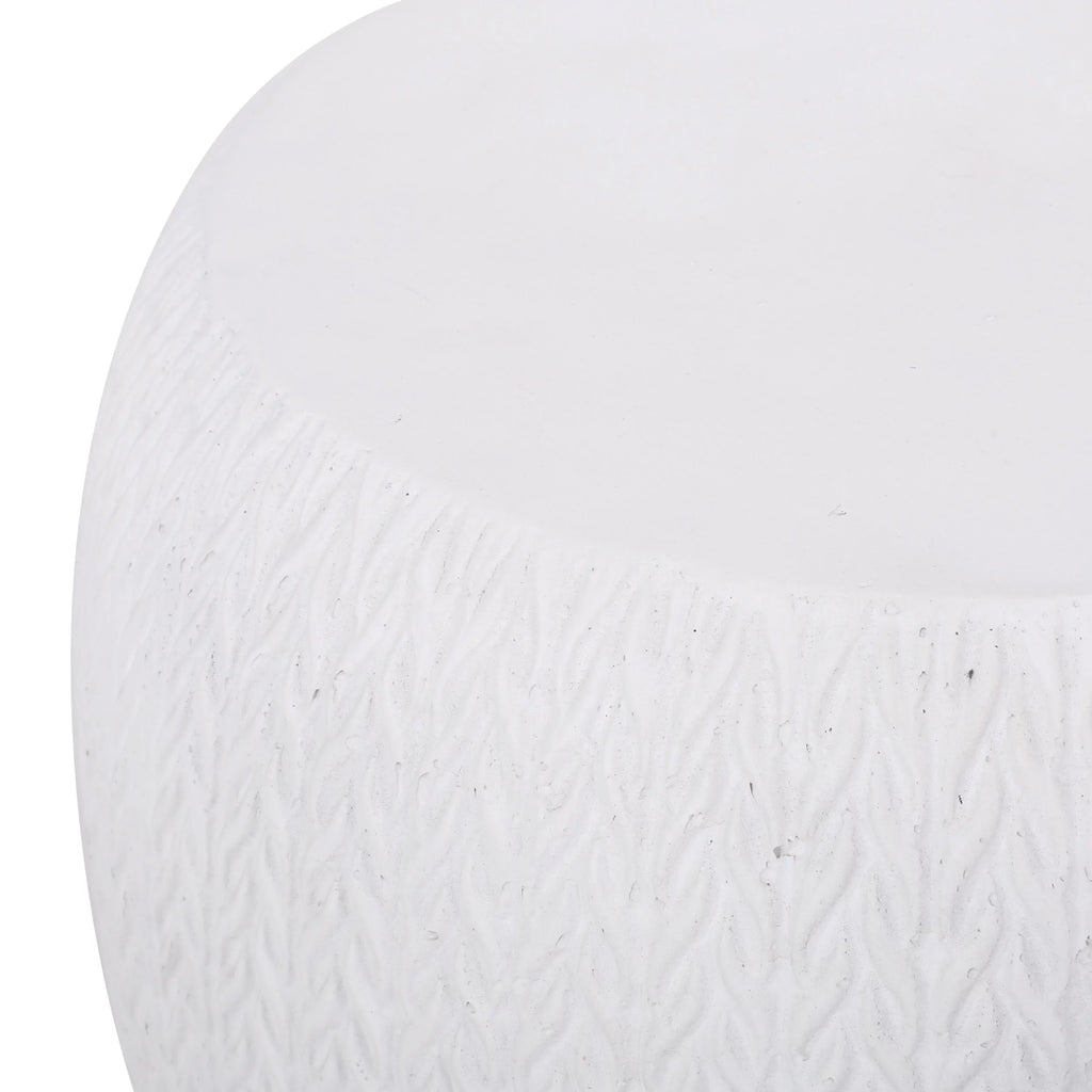 Lightweight Concrete Outdoor Side Table Z37233