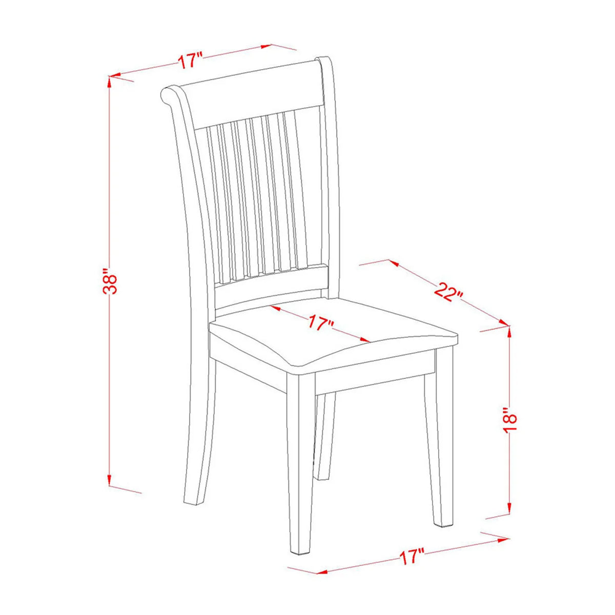 7 Piece Oak Wood Table and Dining Chairs H622