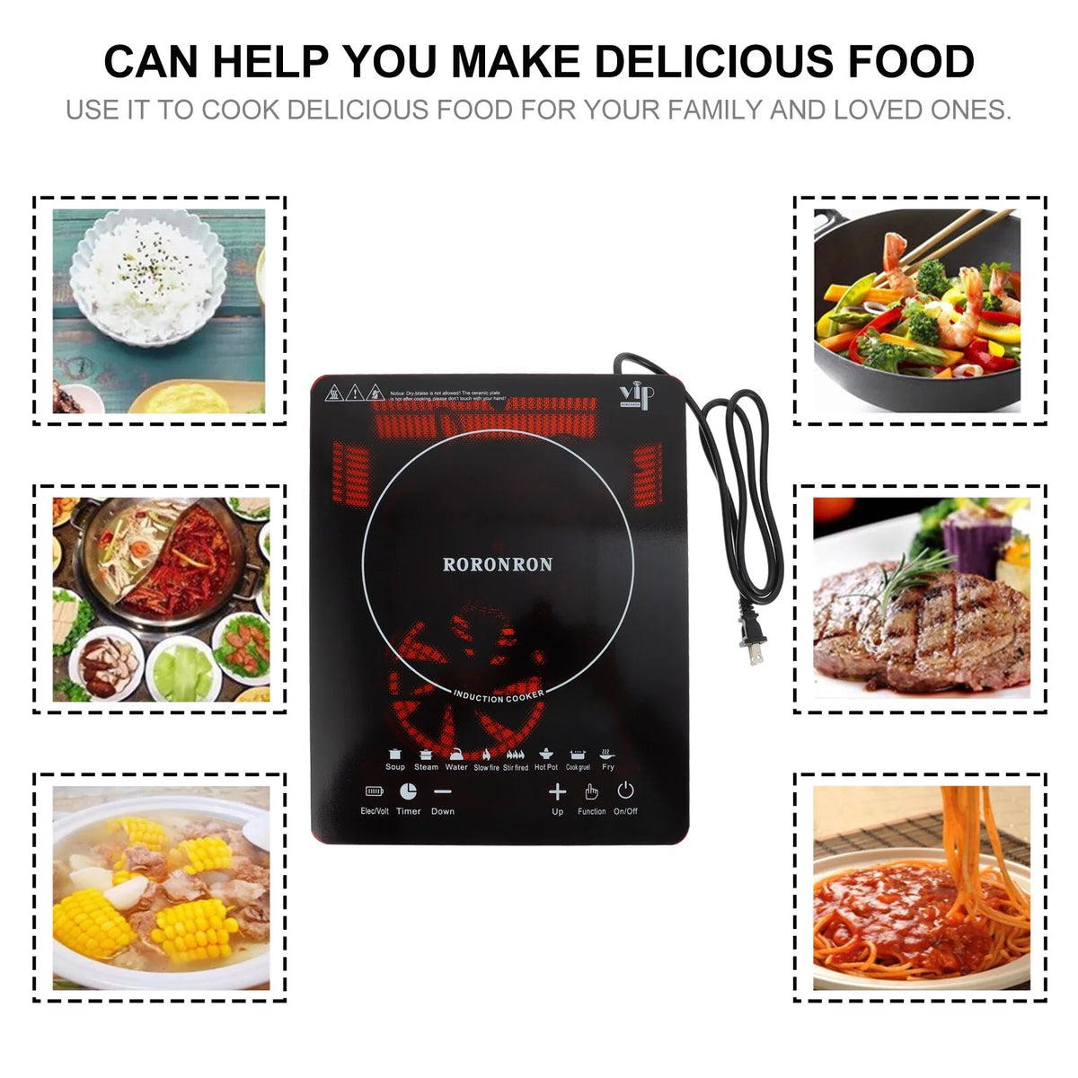 1000W Portable Induction Cooktop N164