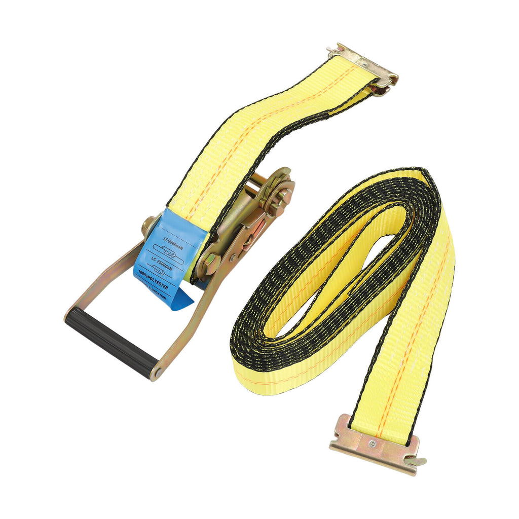 4 Packs Ratchet Lashing Strap 30ft*2in Cargo Tie-Down Straps with Flat Hook Y12788