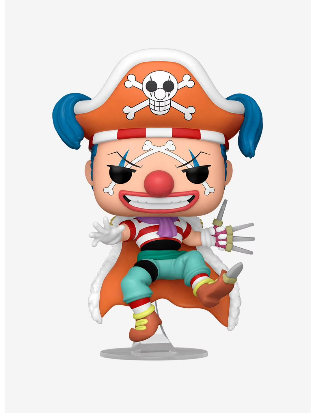 Multicolor One Piece Buggy The Clown Pop! Vinyl Figure M944436