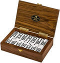 55-Piece Solid Walnut Domino Set L1375