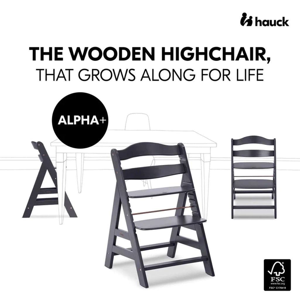Adjustable Wooden Highchair H755822