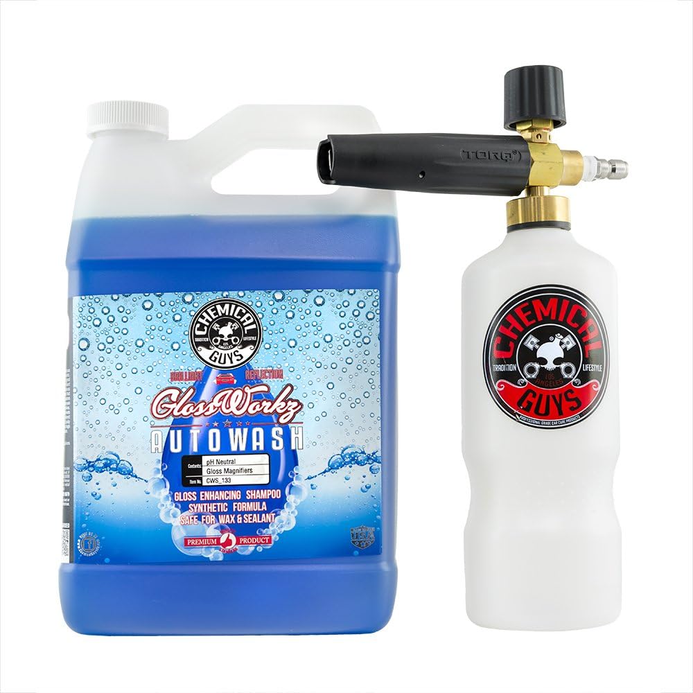 Foam Cannon and Soap Kit, 4 Items M88636