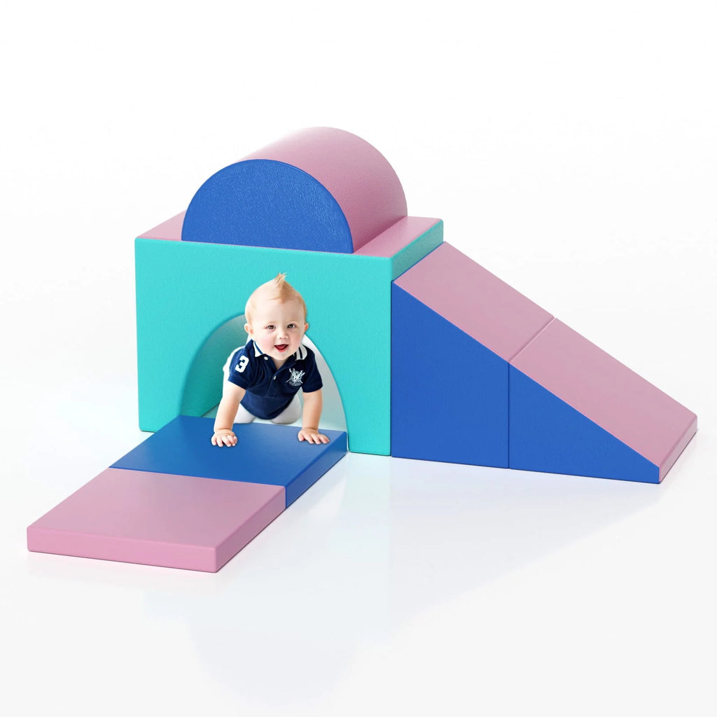 5 Pcs Kids Climbing Toys Foam Climber Blocks N140114
