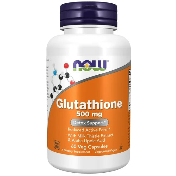 Glutathione 500 mg with Milk Thistle Extract & Alpha Lipoic Acid, 60 Veg Capsules O968301