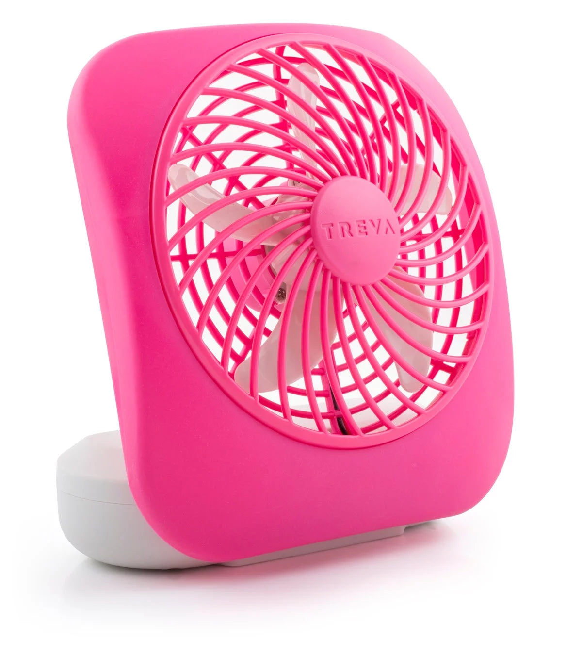 5 inch Portable Battery Powered 2 Speed Desktop Fan, Gray, 2 Pack J636107