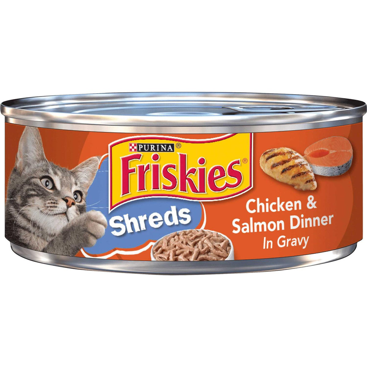 Chicken & Salmon Canned Cat Food, 5.5-oz, 24 ct E1951