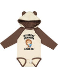 Long Sleeve Baby Bodysuit F3478