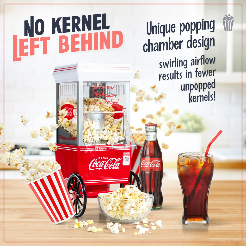 Coca-Cola 12-Cup Hot Air Popcorn Maker A172716