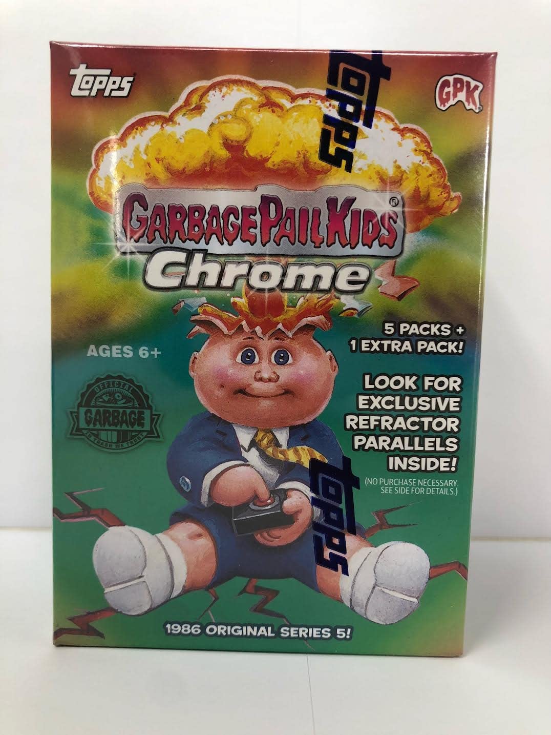 Chrome Trading Card Blaster Box P5191