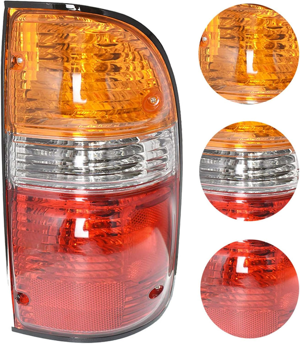 Rear Right Passenger Side Tail Light for 2001-2004 Toyota Tacoma Pack of 2 F625