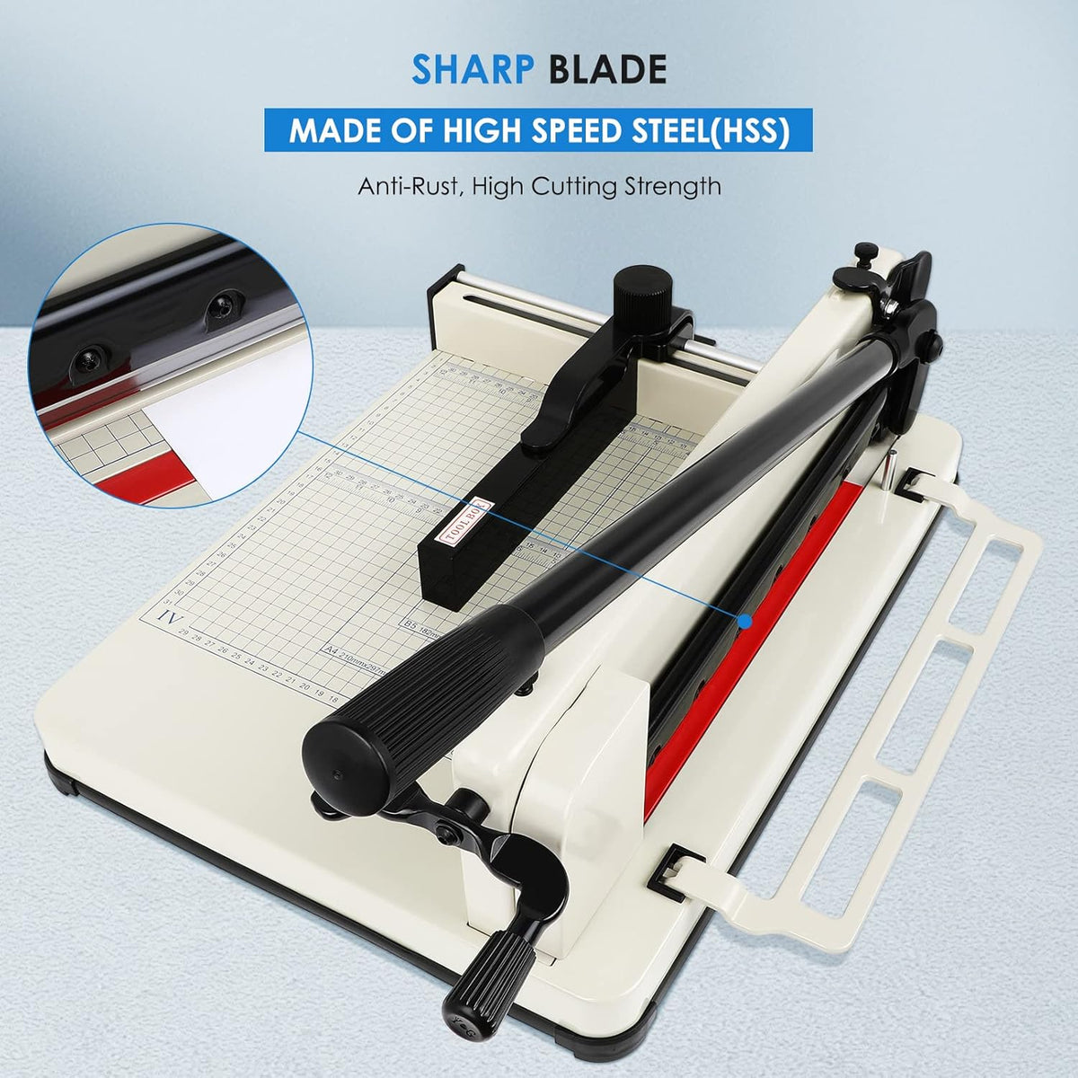 17 inch Guillotine Paper Cutter with Metal Base T520654