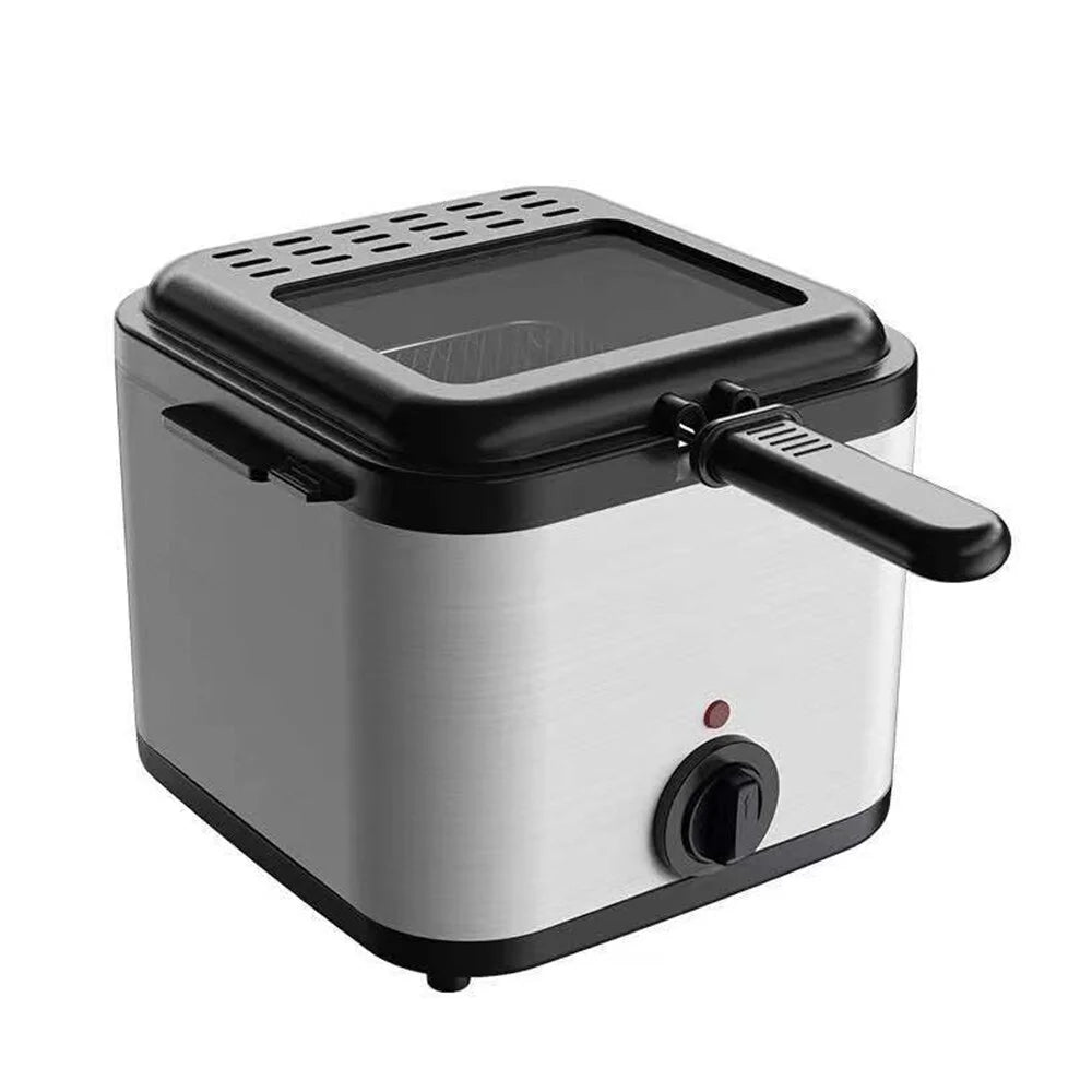 Electric Deep Fryer, Stainless Steel, 2.5 Liter, 1000 Watts P993