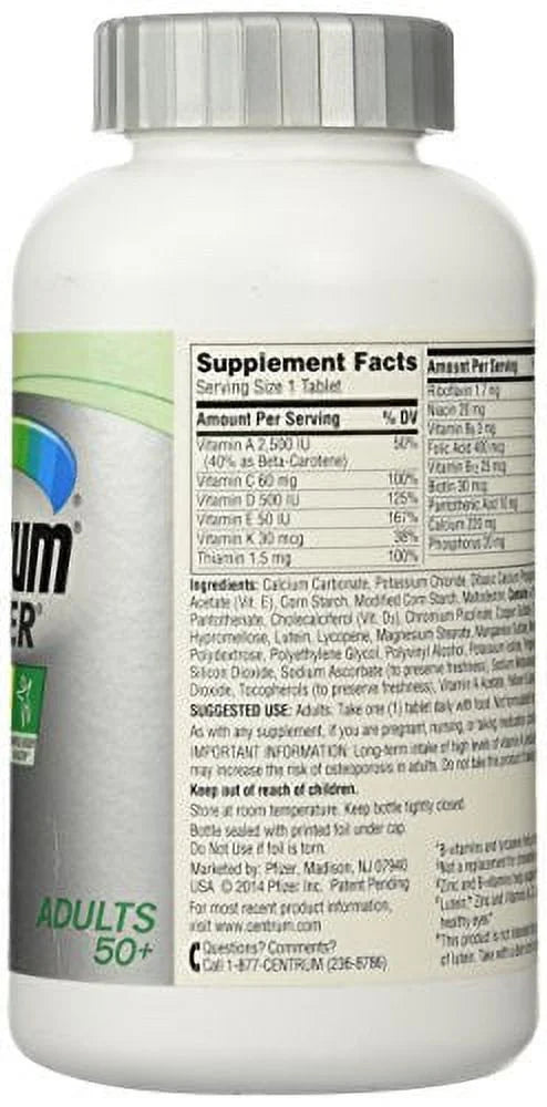 Adults 50+ 325 Tablets X2362
