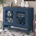 Navy 2-Door Accent Cabinet U525