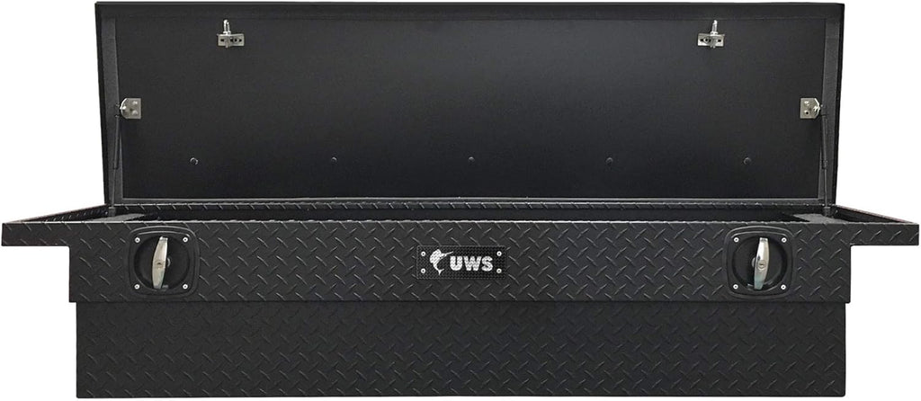 Matte Black Aluminum Truck Tool Box with Low Profile Lid J981