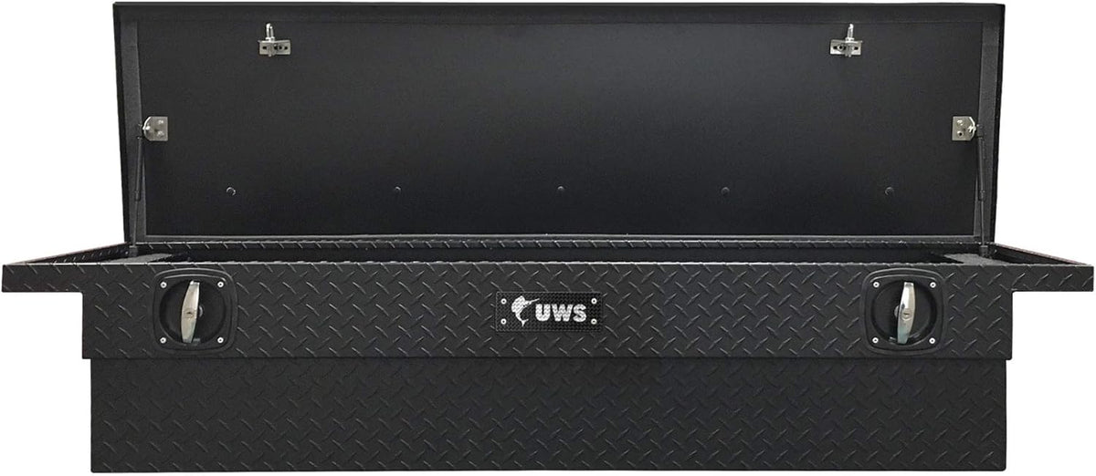 Matte Black Aluminum Truck Tool Box with Low Profile Lid J981