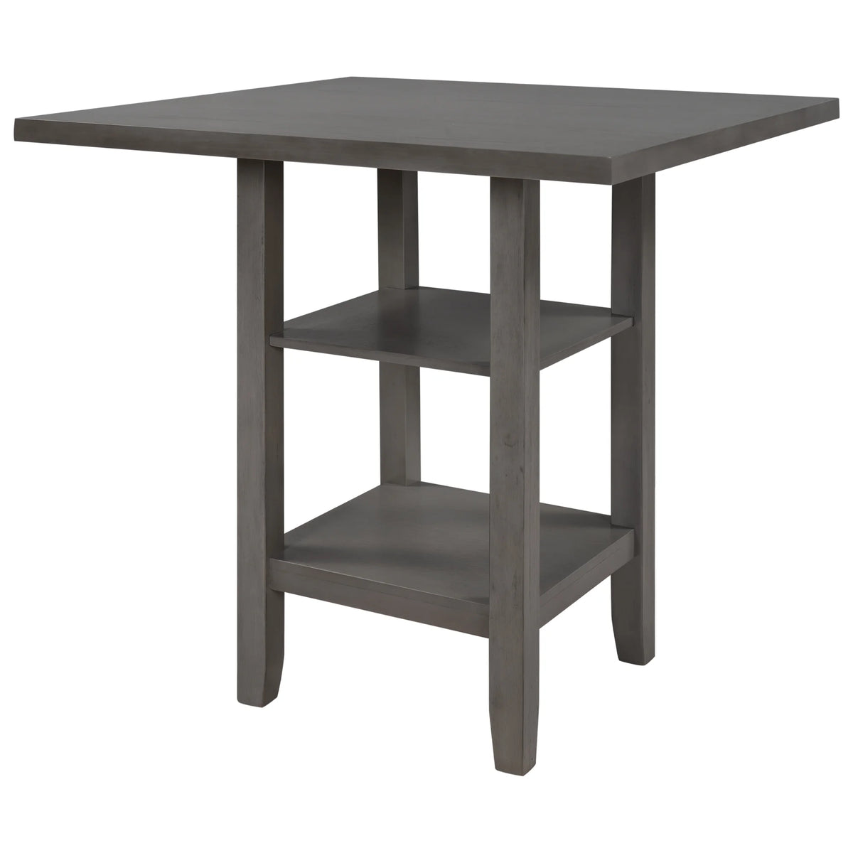5-Piece Wooden Counter Height Dining Set with Padded Chairs M816685