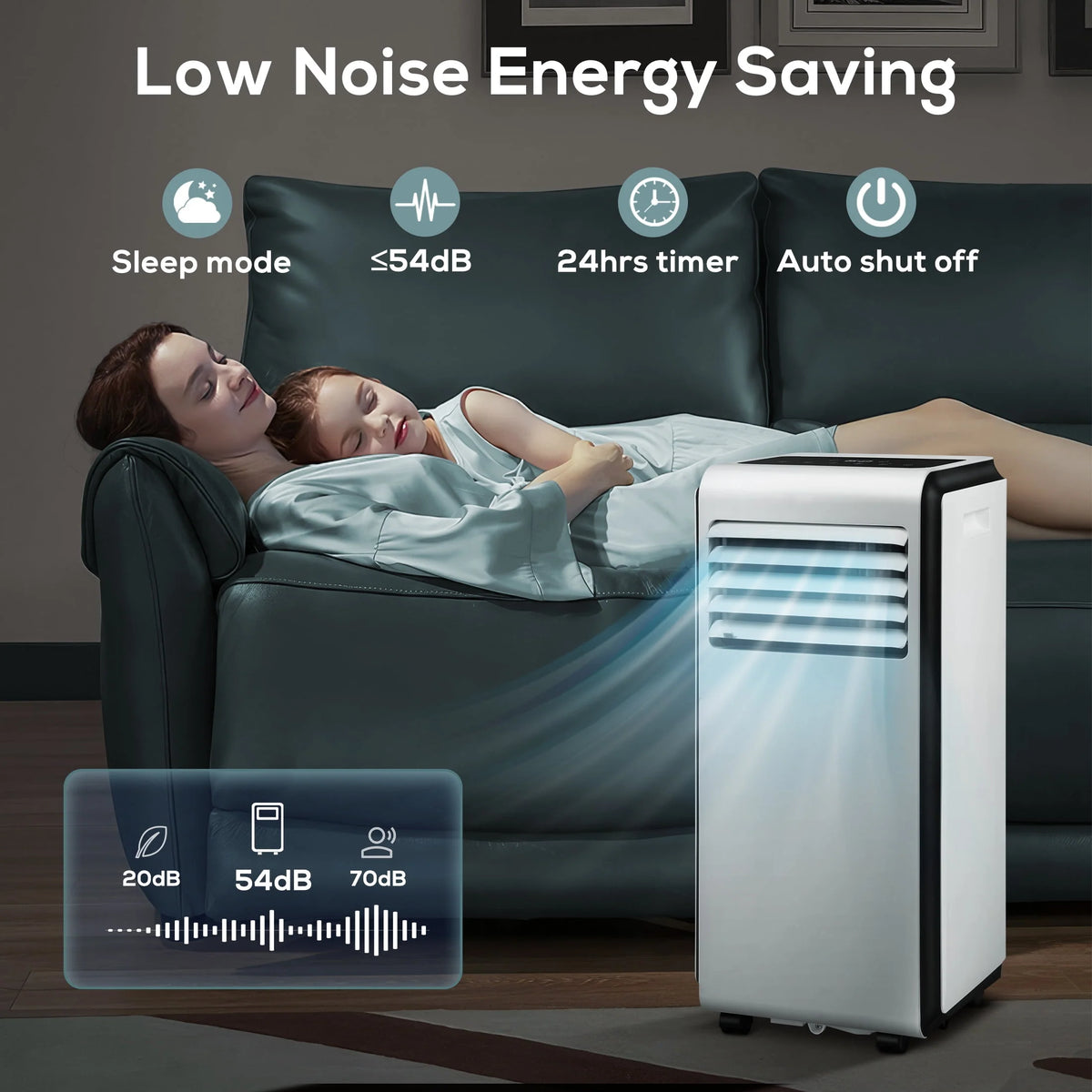 5000 BTU Portable Air Conditioner S654
