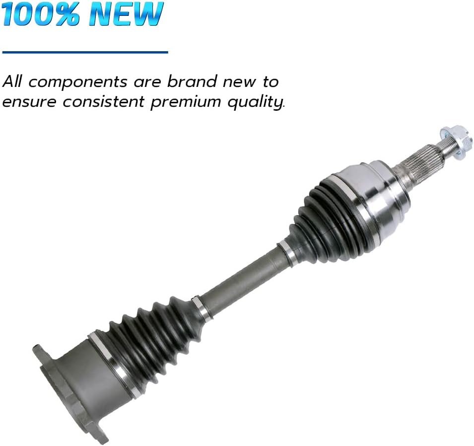 Front CV Axle Shaft for 4WD Chevy Silverado 1500 GMC Sierra 1500 Cadillac Escalade Tahoe Suburban 1500 Yukon B85835