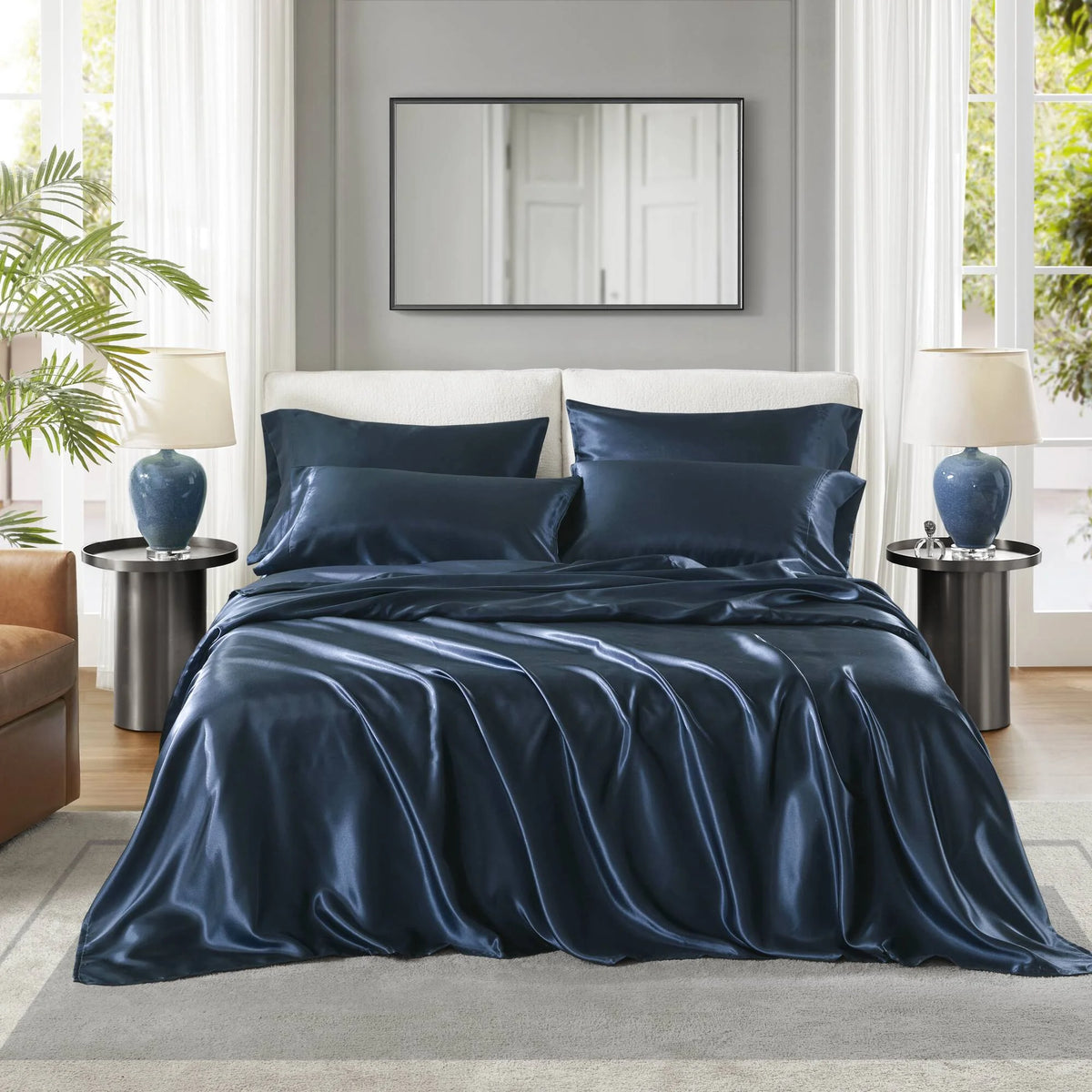 Satin Sheet Set Cal King K677