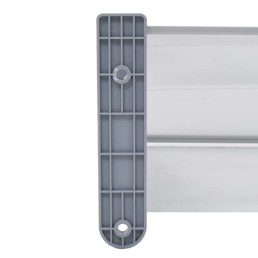 Door Canopy Window Awning Front Door Patio Cover Polycarbonate Transparent Sheets Porch Sun Shade Shelter Overhead Door Canopy 118.1in x 39.4in C8092