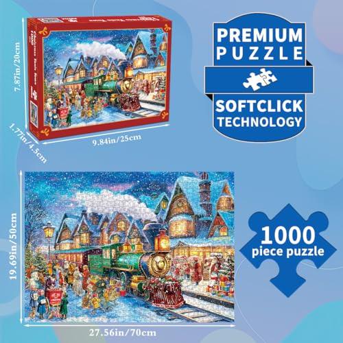 1000 Piece Christmas Jigsaw Puzzle C827385