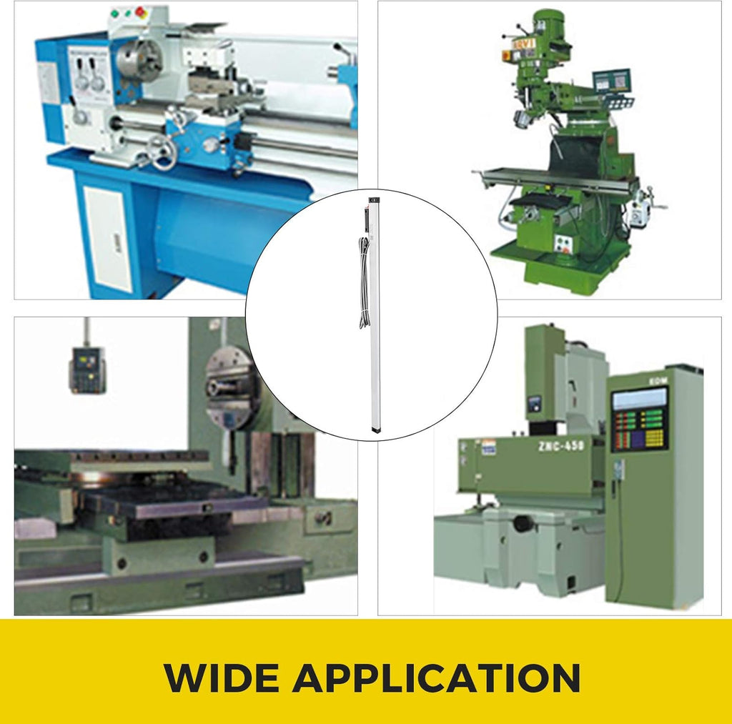 1 Axis Lathe Linear Scale 850mm with Accuracy 0.0002 Optical Length Precision Linear Scale Aluminum Body V534777