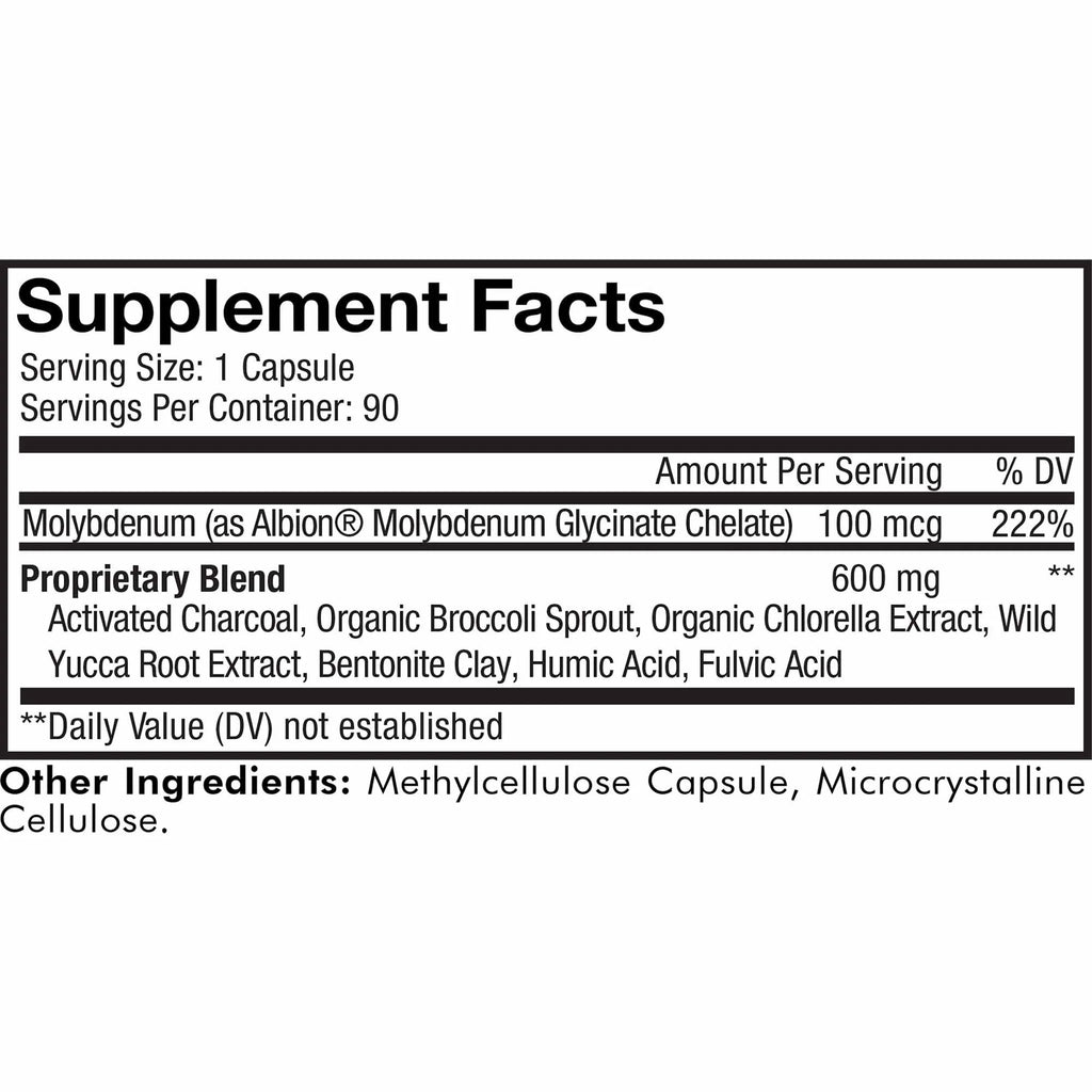 90 ct Charcoal Bentonite Clay Supplement X51973