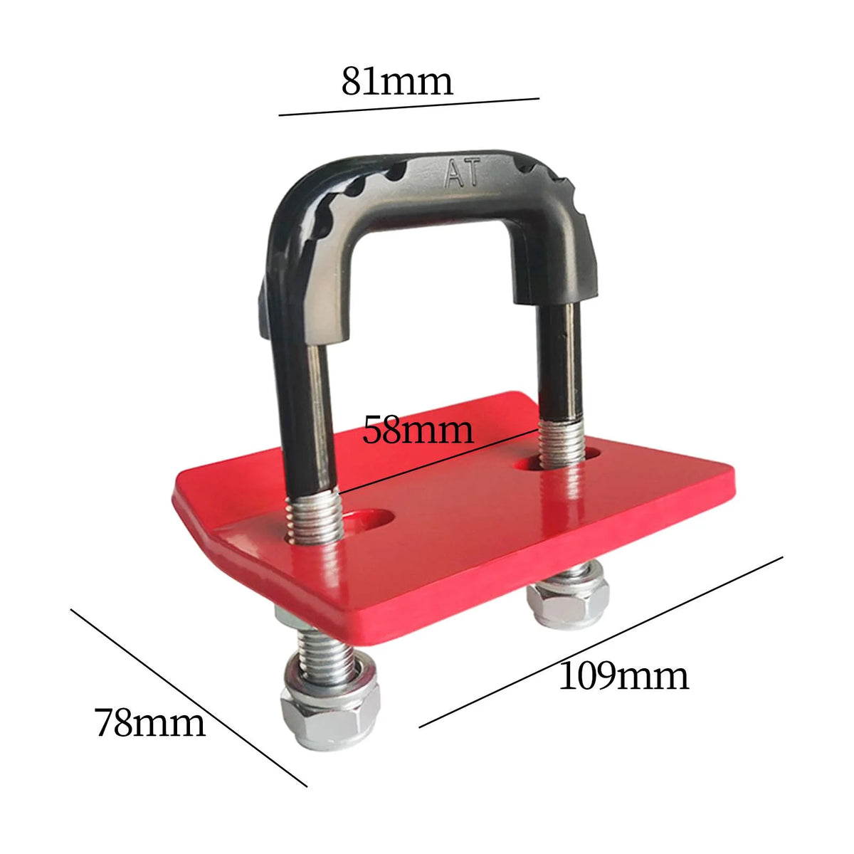 Red Hitch Tightener Anti Rattle Stabilizer Y6955