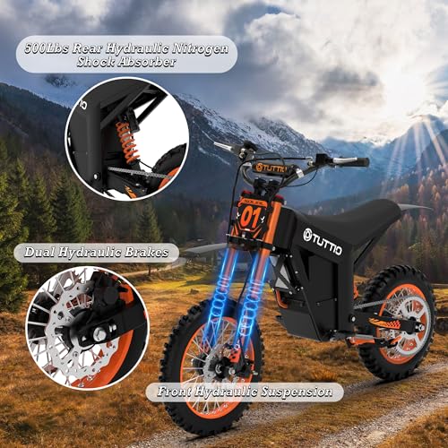 48V Kids Electric Dirt Bike with 21AH Battery U281179