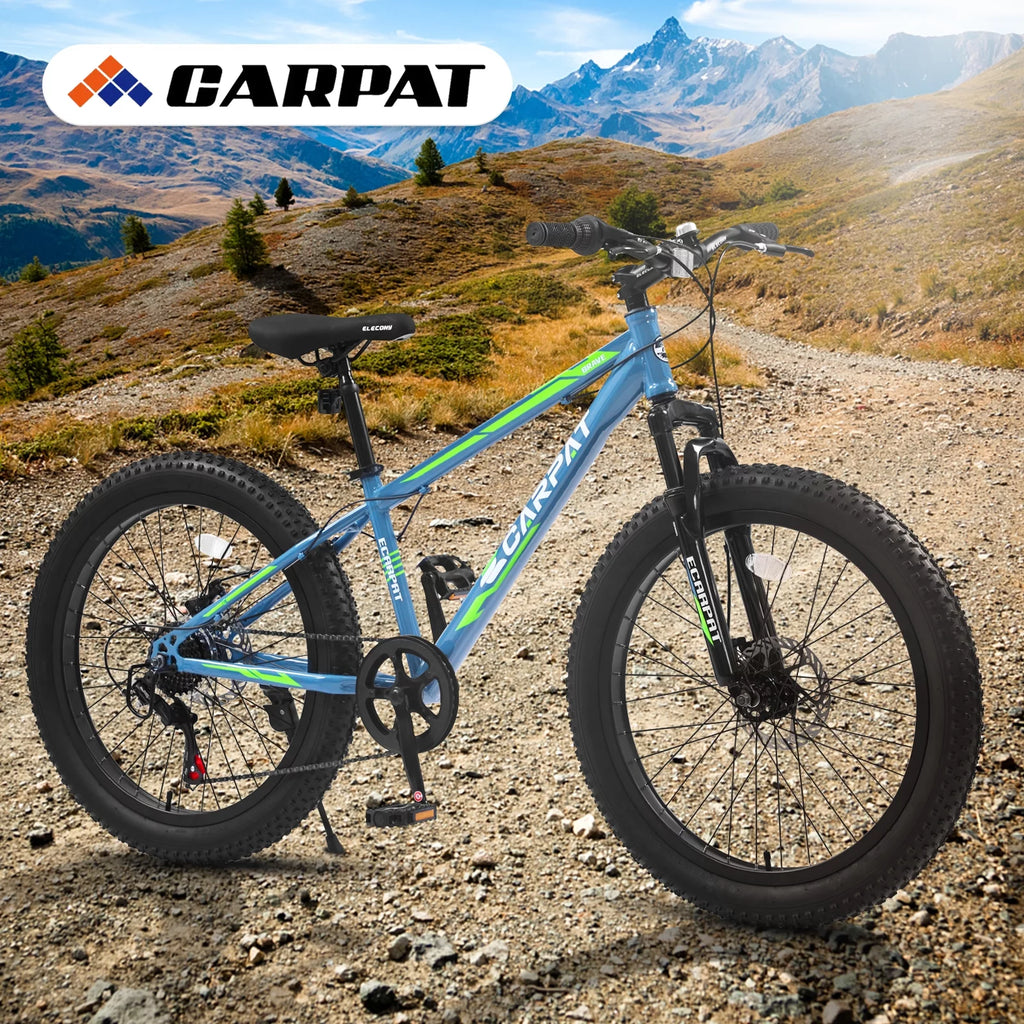 24 Inch 7 Speeds Fat Tire Mountain Bike U994