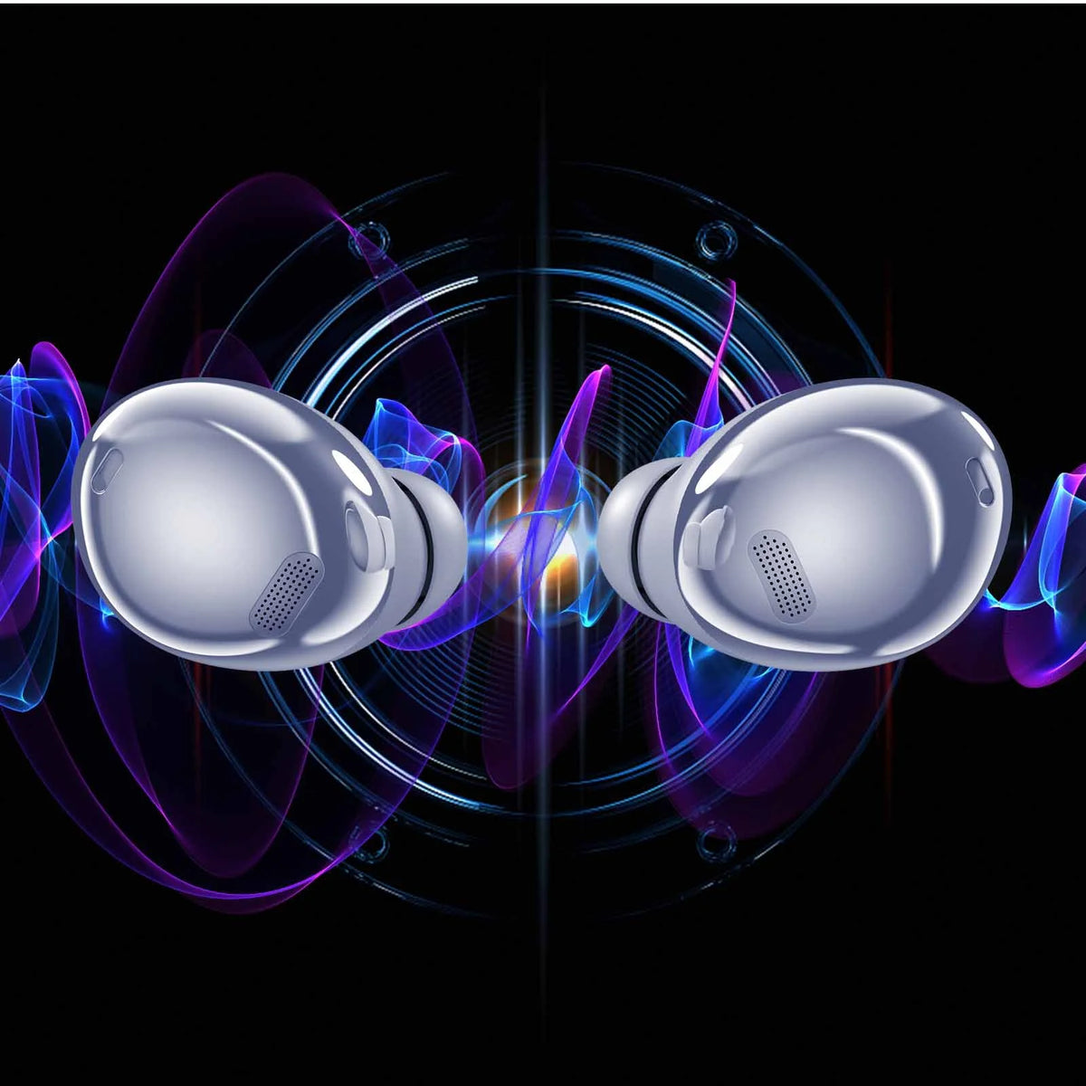 Amethyst Purple True Wireless Bluetooth Earbuds with Charging Case F91670